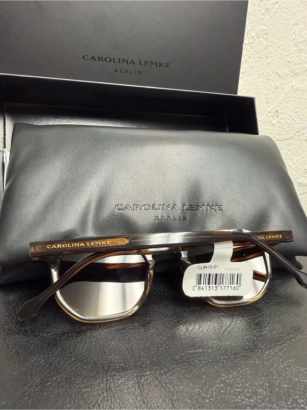 Carolina Lemke Berlin Women's Brown Gradient Sunglasses